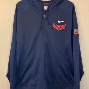 Nike USA Olympics Men's Full Zip Hoodie